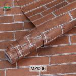 Anti Static 3D Stone Wallpaper OEM ODM 3D Brick Stone Wall Sticker