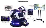 Amusement Park 9D Simulator Dynamic Car XD VR Racing Car Game Machine Driving