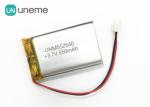 Prismatic Silver Lithium Polymer Battery GPS Tracker 550mAh 3.7V 552540