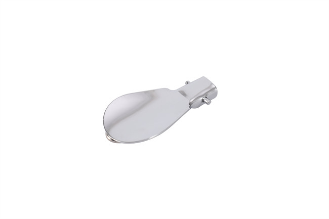 Long Stainless Steel Shoe Horn Folding Boot 4.7 Inch 12 CM Small 430 Shoe Spoon Portable Foldable