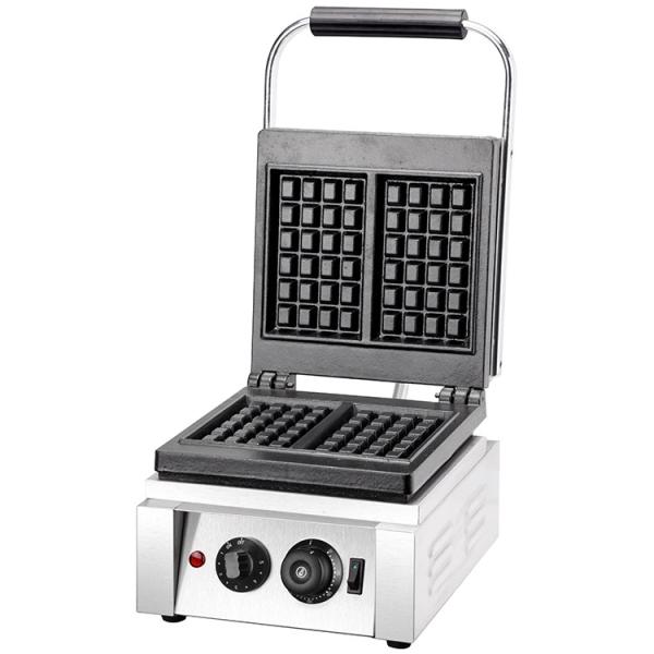 Gross Weight 20kg Stainless Steel Waffle Maker Electric Rotary Stick Belgian