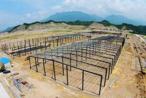 China Logistics Warehouse PEB Steel Buildings / Pre Engineered Building Structure on sale