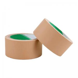China Brown PVC Carton Sealing Tape , Custom PVC Packing Tape 20m Length 18mm Width wholesale