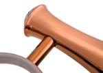 Zinc Alloy and Crystal Bathroom Accessory Toilet Brush & Holder Modern Design