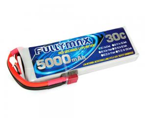 China Fullymax 7.4V 5000mAh 2S 30C Lipo Battery with DEANS/T-Plug for RC nitro Cars Rc Helicopters wholesale