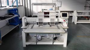 China 9 Needle 2 Head Tubular Embroidery Machine For Pillow Cases / Bags wholesale