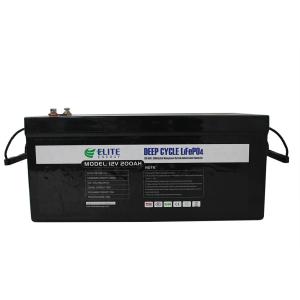 China High Capacity 12V 200Ah Lithium Ion Battery Backup LiFePO4 Battery For RV Caravan wholesale