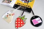 Personalised Luggage Labels , Childrens Luggage Tags With Soft PVC Rubber