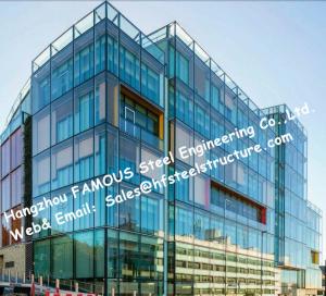 China Tinted Color Invisible Frame Aluminum Glass Façade Curtain Wall Double Glazed Spandrel Glass Insulation wholesale