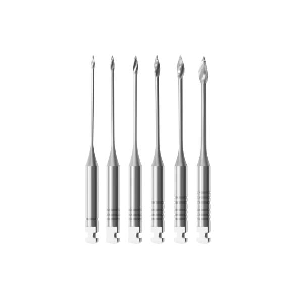28mm Heat Treated Rotary Endodontic Files Dental Gate Drills For Enlargement Of