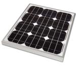 Anti - Reflective Solar Panels 12V 20W High Transmission Tempered Glass Front