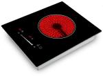 Control Lock 380x310mm Single Ceramic Cooktop For Kitchen