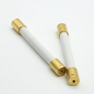 China High Voltage Copper Endcaps Rating Type Cylinder Cylindrical Cartridge Ceramic Tube Fuse Link For Power Industry wholesale