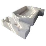Little MgO Content Zircon Corundum Bricks for Glass Melting Furnace Erosion