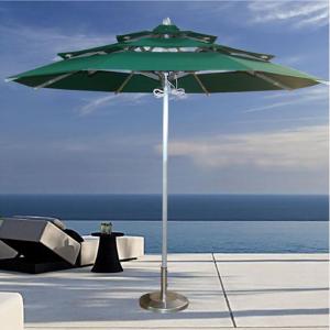 China Greece Tommy Bahama Windproof Beach Umbrella , Wind Resistant Patio Umbrella on sale