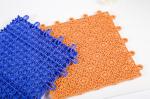 Portable Interlocking Sports Flooring , Fitness Floor Mats Interlocking