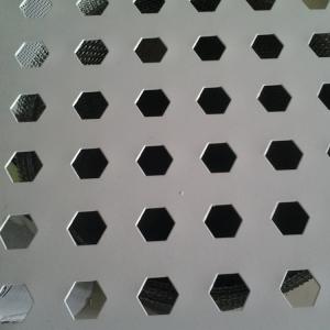 China Decoration Mesh 1000x2000mm Perforated Aluminum Panels 0.3mm Thickness wholesale