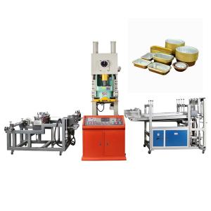 China Automatic Grade Automatic Aluminum Foil Container Punching Machine for Food Packaging wholesale