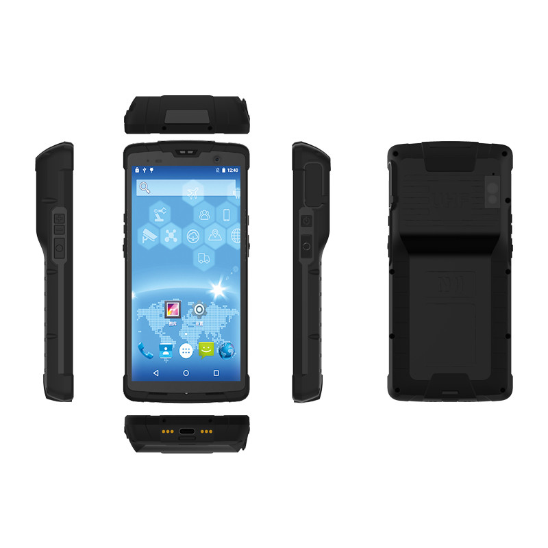 5.5'' LCD Touch Screen Speedata Handheld UHF RFID Reader Terminal Ouad-Core 2.0GHz CPU