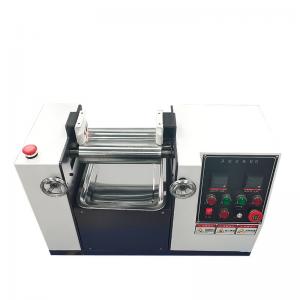 China Laboratory Rubber Mixing Machine 380V 50HZ Open Type Two Roll Mill Equipment wholesale