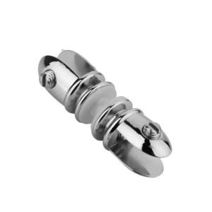 China Fixed Glass Holder YS-026, Zinc Alloy, for glass 8mm, finishing chrome or Satin wholesale