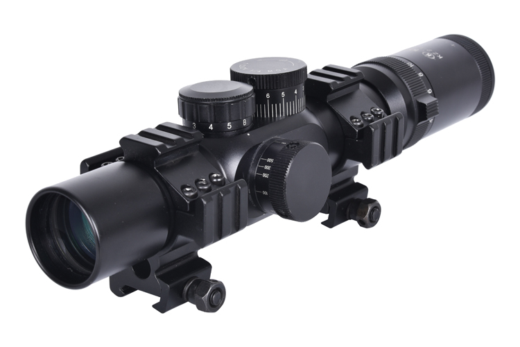 Magnification 2-12x Hunting Optical 35mm One-Piece Tube SF FFP Red and Green Scope
