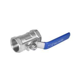 China US 1.9/Piece Stainless Steel Ball Valve Normal Temperature Reduced Port Request Sample wholesale