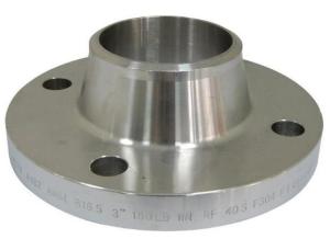 China ASTM Stainless Steel Weld Neck Pipe Flanges 2 Inch 8 Inch Raised Face wholesale