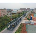 Galvanized Driveway Sidewalk Convenient Steel Walkway Truss Bridge For Urban