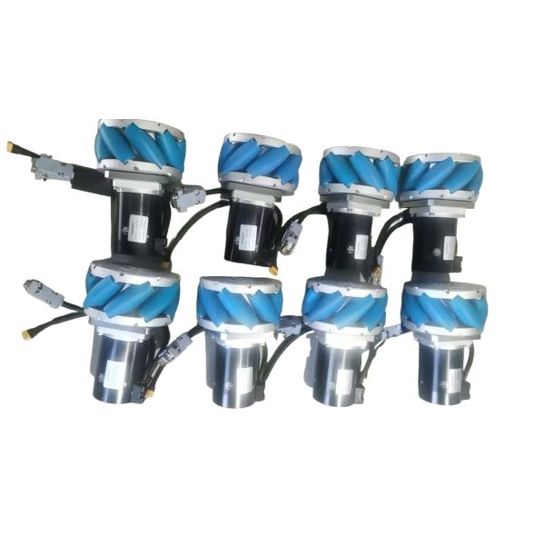 4 Inch Wired Controller Industrial Mobile Robot Car Chassis For Lab