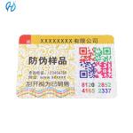 Custom Packaging Label Anti Counterfeiting Cigarette Tax Stamp Labels