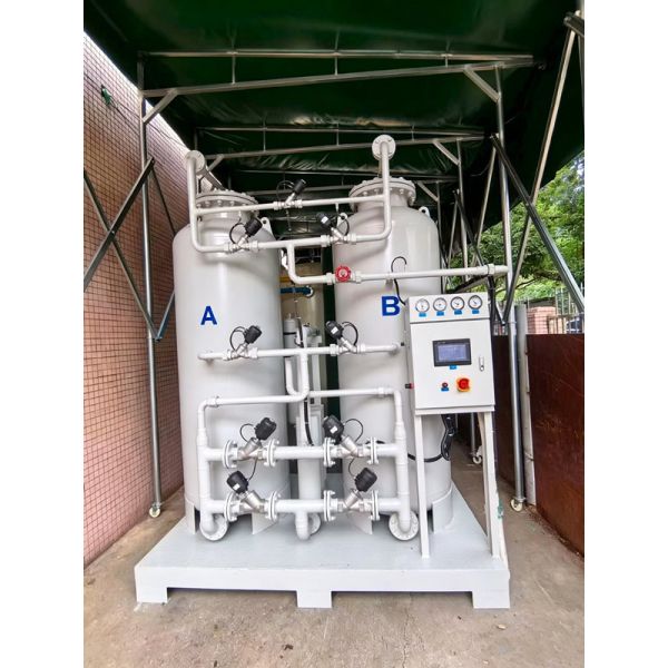 Unenclosed PSA Nitrogen Generator