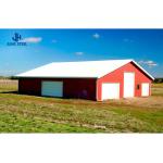 Prefab Steel Structure Cow Farm Shed Dairy Horse Barn Shed with Solid H-shape