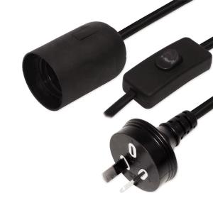 China AU Plug to E27 Lamp Socket Converter , 303 Switch Bulb Adapter 250V 10A for Ceiling Fan/Light Fixture wholesale