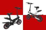Pure Electric Collapsible Road Bike 120kgs Load , Electric Assist Bike