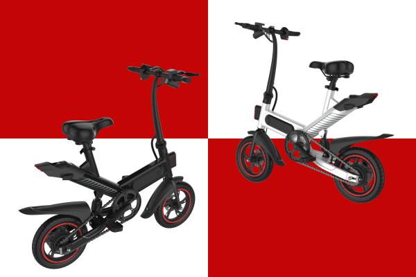 Pure Electric Collapsible Road Bike 120kgs Load , Electric Assist Bike