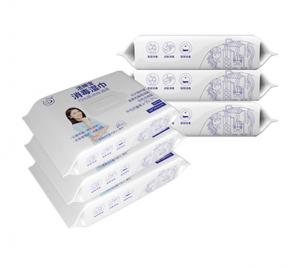 China Active Kill Virus Antibacterial Alcohol Wipes , Alcohol Wet Wipes For Adult on sale