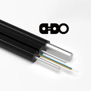 China HXCOWO GJYXCH 1Km 1 2 4 6 8 12 Core G657A1 G657A2 Optical Fiber Indoor Outdoor Drop Cable wholesale