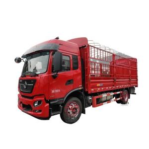 China Strength Diesel Fuel Type 10T Live Animal Fence Transport Mini Truck for Cat Pig Sheep wholesale