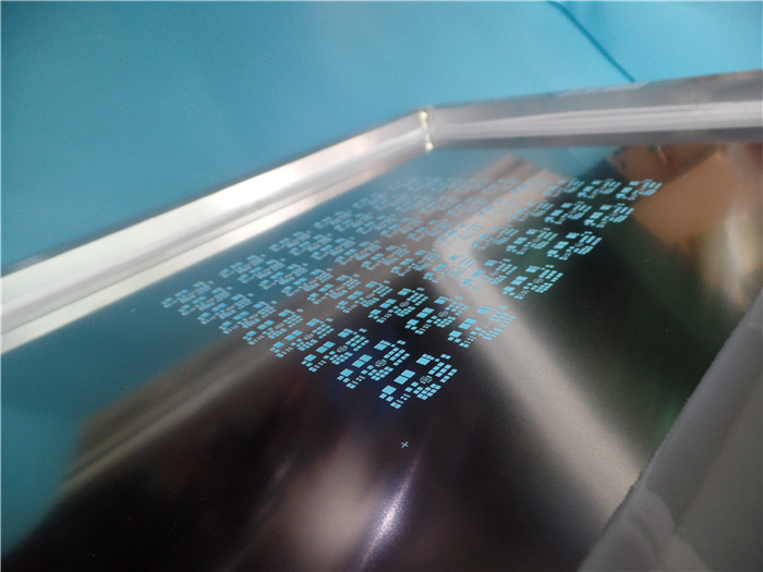 Laser Cut PCB SMT Stencil 0.15mm Stainless Steel Foil with aluminum frame