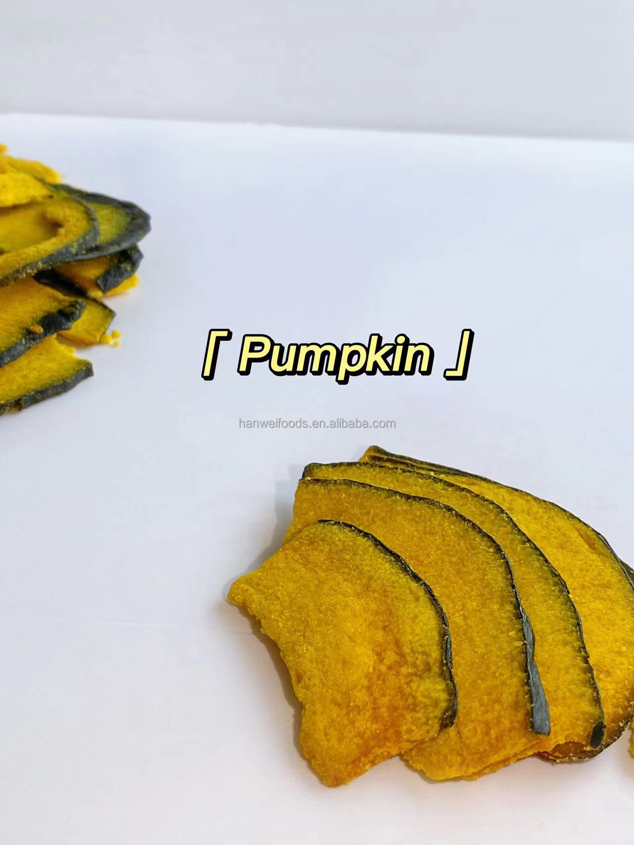 Dried vegetables are the hottest healthy snacks of 2022 vacuum fried pumpkin slices