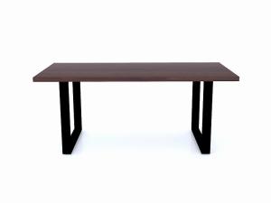 China Metal Frame Solid Wood Standing Desk Polished For Office Home Furniture wholesale