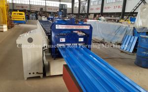China 8-12m / Min Speed Roofing Sheet Roll Forming Machine 7.5kw 380v 50hz wholesale