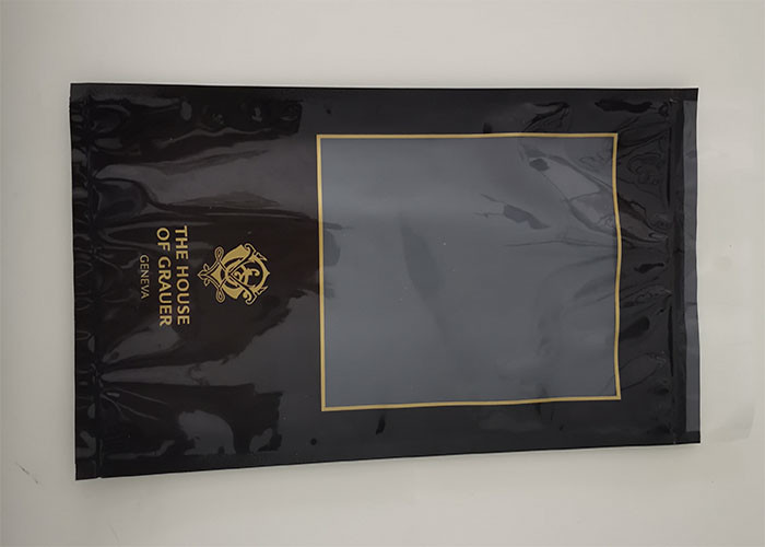 Moisture Proof Tobacco Wrap Packaging Cigar Humidor Bags With Zipper