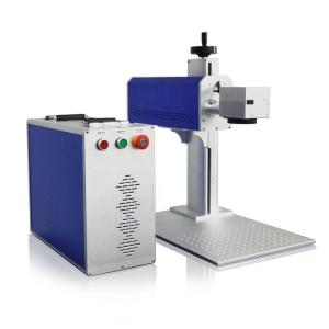 China 3d Excellent 20W/30w/50w /100w Fiber Laser Marking Machine for Metal engraving speed 0-700mm/s wholesale