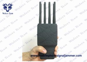 China 8 Bands Handheld Signal Jammer WIFI LOJACK GPS Jamming Device With Nylon Case wholesale