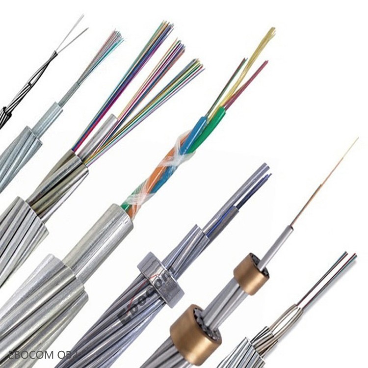 OPGW Fiber Optic Cable price Aerial Overhead Power Ground Wire G652D Stranded 12 24 36 48 Core