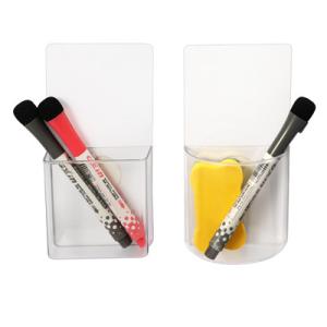 China 7.5cmx8cmx3cm Food Grade Liquid Silicone Rubber Marker Pen Holder For White Board Pen wholesale