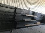 Single Side Supermarket Shelf Display Weight Of 80kgs Per Layer