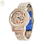 New Internet-Famous "Fortune Turns" Dual Rotating Dial Women's Quartz Diamond